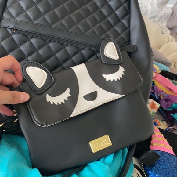 Betsy Johnson backpack and shoulder bag - Picture 5 of 5